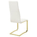 chanel-modern-white-and-rustic-brass-side-chair