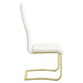 chanel-modern-white-and-rustic-brass-side-chair