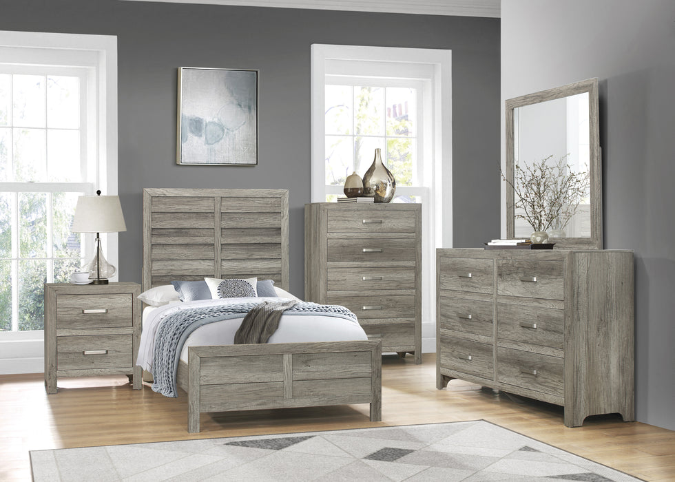 Mandan Nightstand WEATHERED GREY