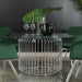 veena-60-round-glass-top-dining-table-clear-and-chrome