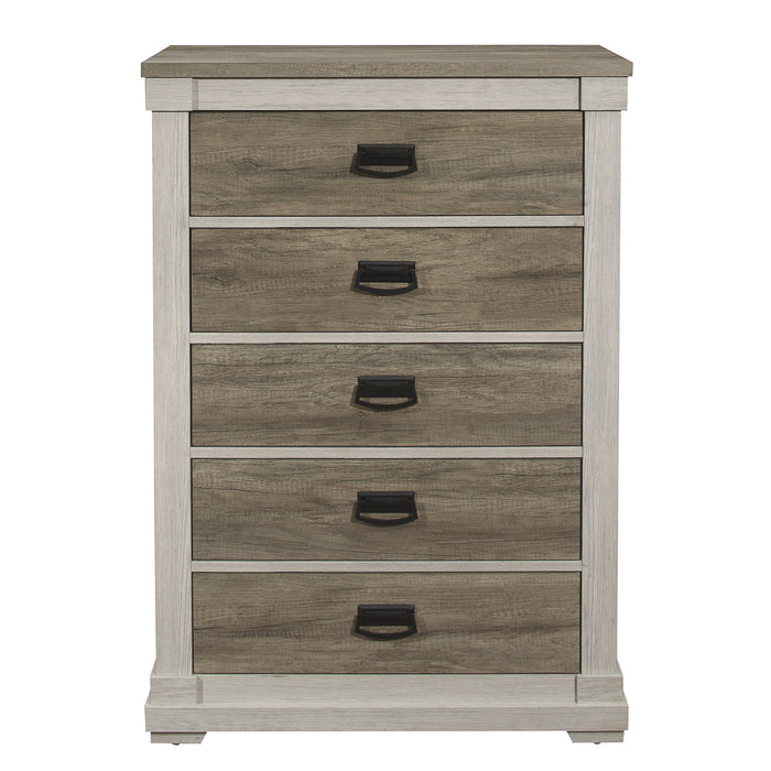 Arcadia Chest WHITE/WEATHERED GREY