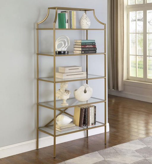 serena-5-tier-tempered-glass-shelves-bookcase-matte-gold