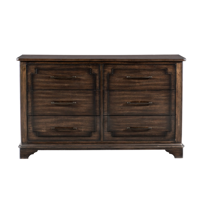 Boone Dresser RUSTIC BROWN