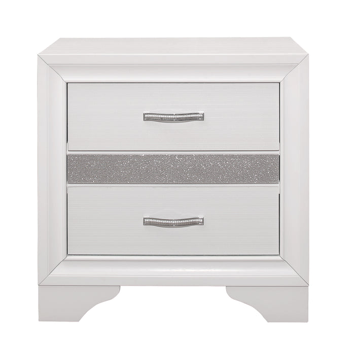 Luster Nightstand WHITE