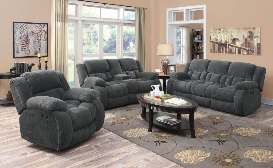 Weissman Reclining Sofa GREY