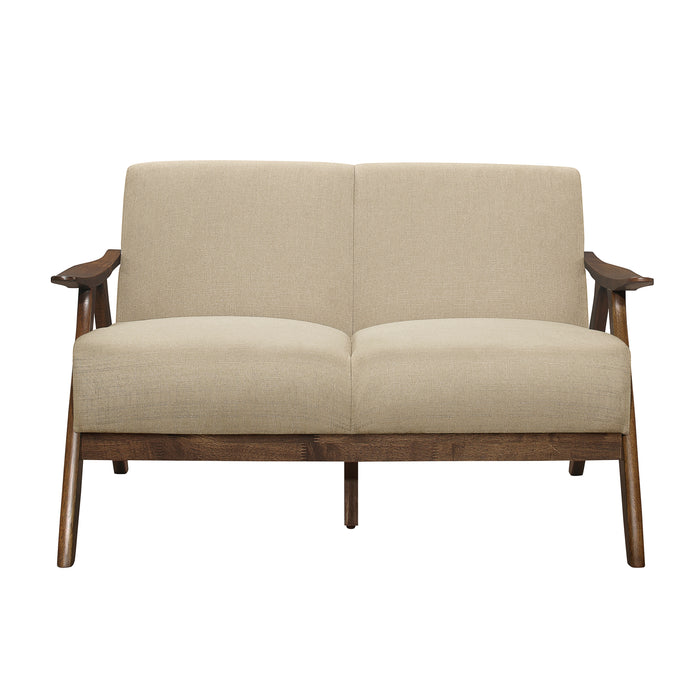 Damala Loveseat LITE BROWN