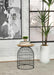 bernardo-round-accent-table-with-bird-cage-base-natural-and-gunmetal