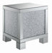 gillian-square-end-table-silver-and-clear-mirror-1