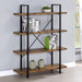 cole-4-shelf-bookcase-antique-nutmeg-and-black