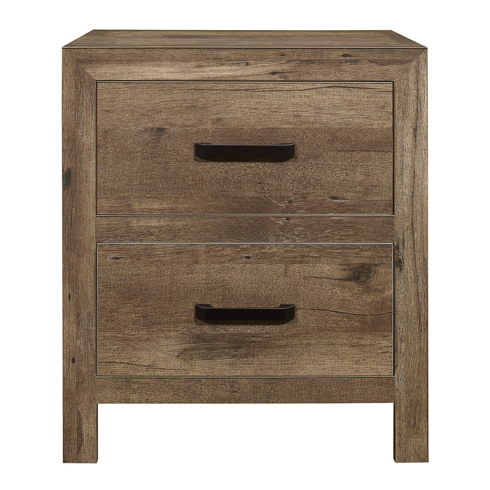 Mandan Nightstand WEATHERED PINE