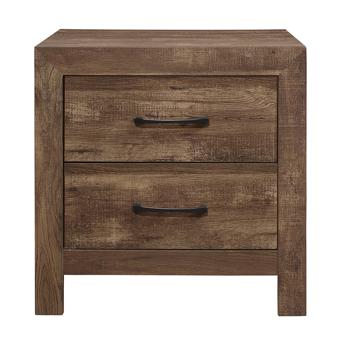 Corbin Nightstand RUSTIC BROWN