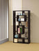 howie-10-shelf-bookcase-cappuccino