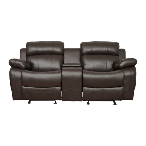 marille-recliner-loveseat-brown-vinyl