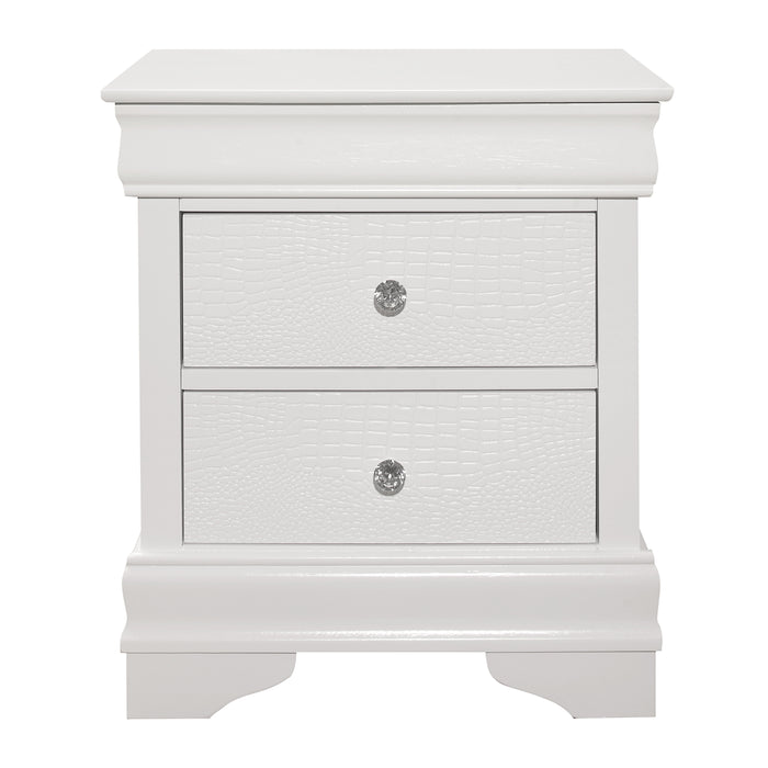 Lana Nightstand WHITE