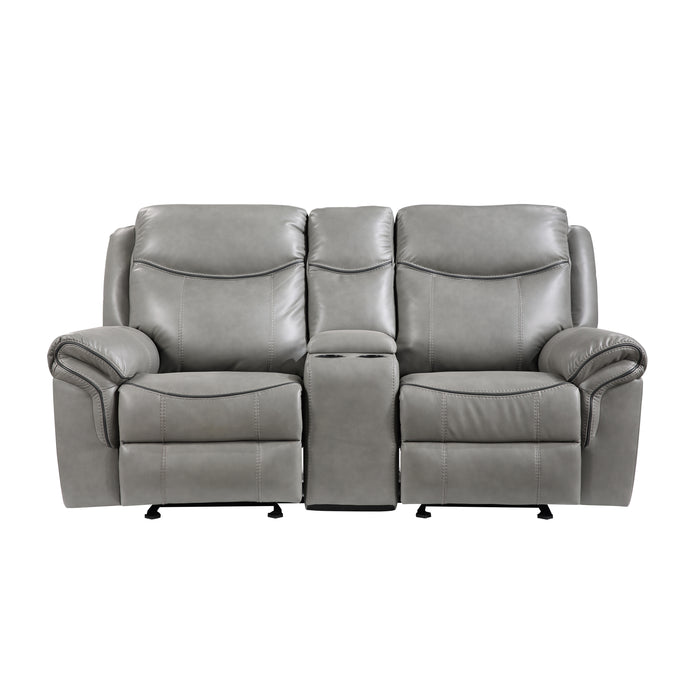 Aram Recliner Loveseat GREY