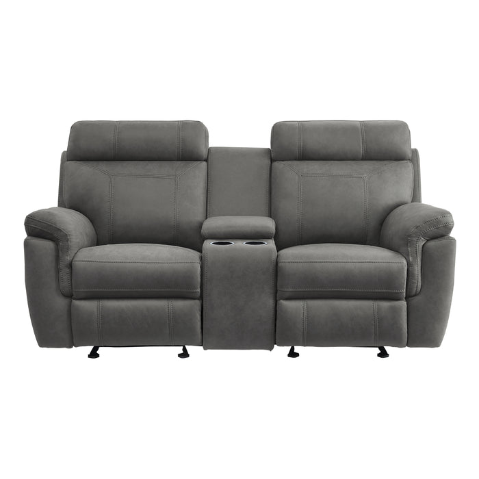 Clifton Recliner Loveseat GREY