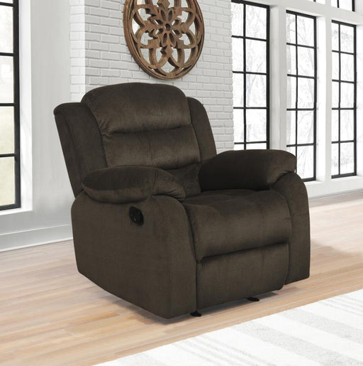 rodman-upholstered-glider-recliner-chocolate