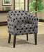 jansen-hexagon-patterned-accent-chair-grey-and-black