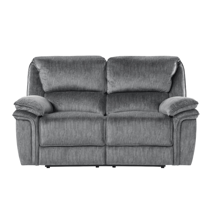 Muirfield Recliner Loveseat GREY