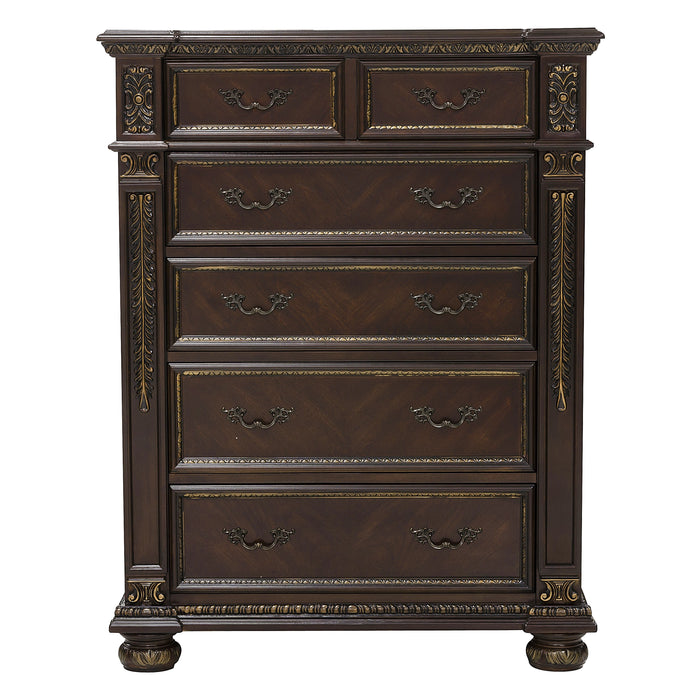 Catalonia Chest DARK CHERRY