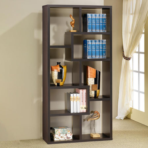 theo-10-shelf-bookcase-cappuccino