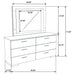 felicity-6-drawer-dresser-with-led-mirror-white-high-gloss