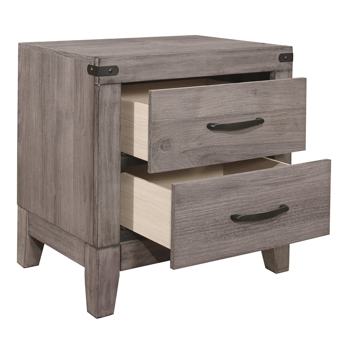 Woodrow Nightstand BROWNISH GREY