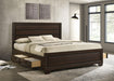 g204393-fenbrook-transitional-dark-cocoa-california-king-eastren-king-queen-bed
