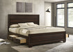 g204193-kauffman-transitional-washed-taupe-california-king-eastren-king-queen-bed