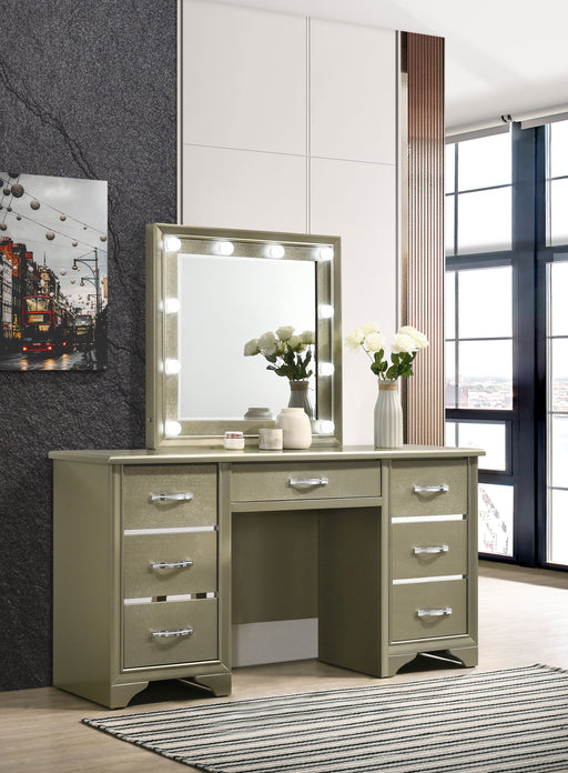 beaumont-7-drawer-vanity-desk-with-lighting-mirror-champagne