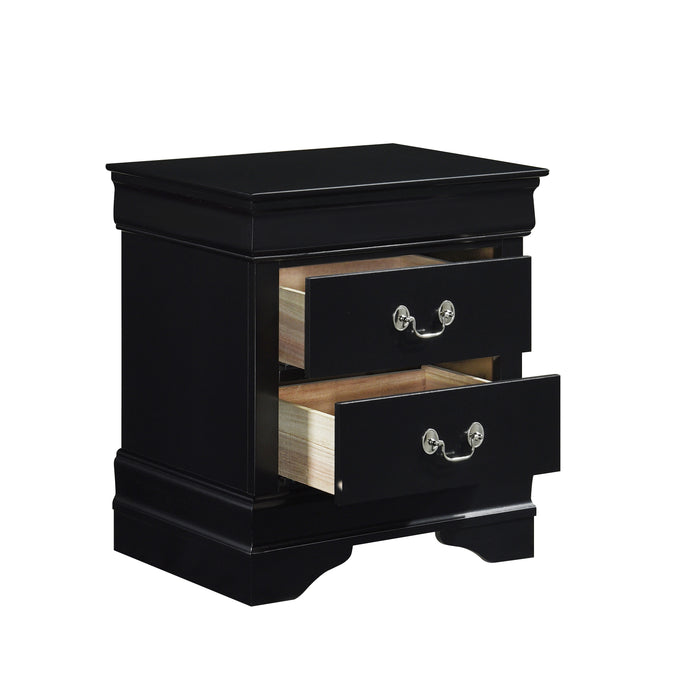 Mayville Nightstand BLACK