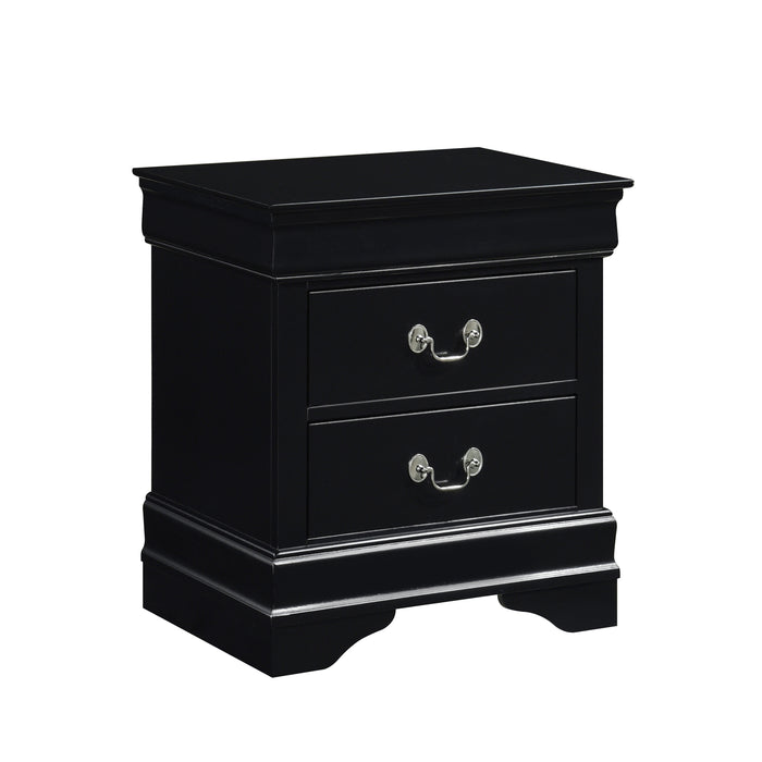 Mayville Nightstand BLACK