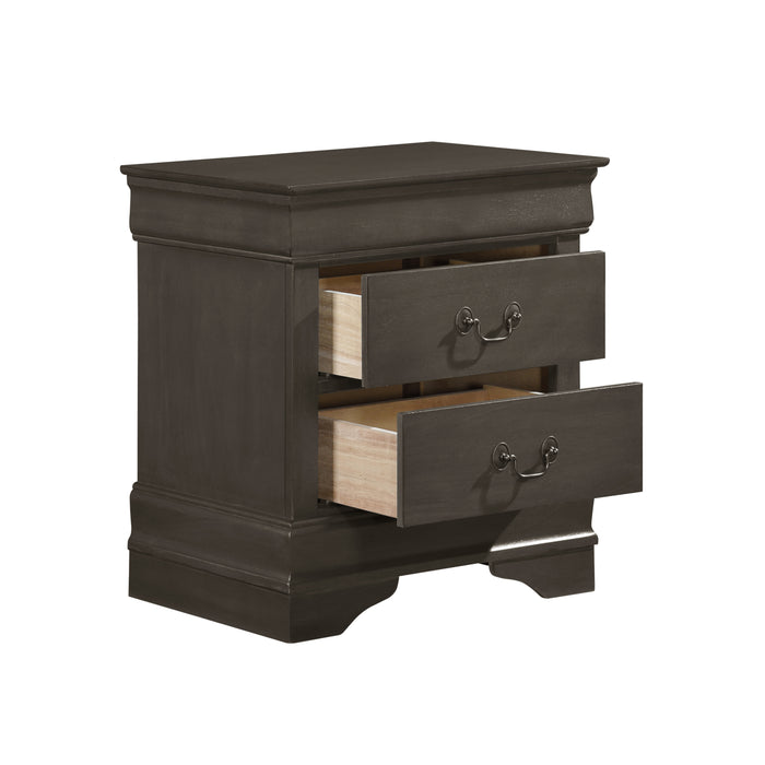 Mayville Nightstand STAINED GREY