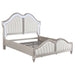 evangeline-upholstered-platform-bedroom-set-ivory-and-silver-oak