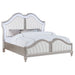 evangeline-tufted-upholstered-platform-bed-ivory-and-silver-oak