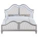 evangeline-tufted-upholstered-platform-bed-ivory-and-silver-oak