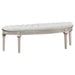 evangeline-upholstered-demilune-bench-ivory-and-silver-oak