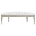 evangeline-upholstered-demilune-bench-ivory-and-silver-oak