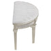 evangeline-upholstered-demilune-bench-ivory-and-silver-oak