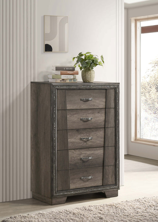 janine-5-drawer-chest-grey