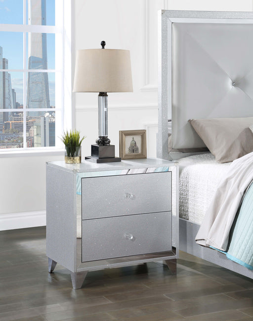 larue-2-drawer-nightstand-with-usb-port-silver