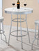 white-contemporary-round-bar-table