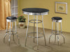 white-contemporary-round-bar-table
