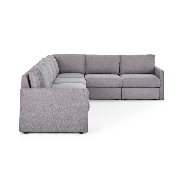 Flex 6-Seat Sectional with Narrow Arm - 5000003381