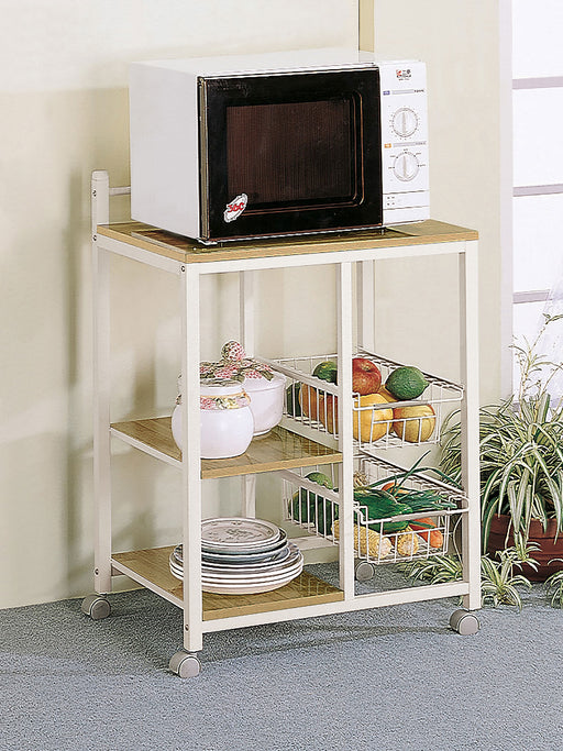 natural-brown-and-white-casual-kitchen-cart