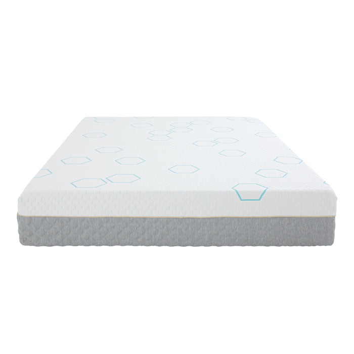 Queen 10 inch copper infused Memory Foam Mattress