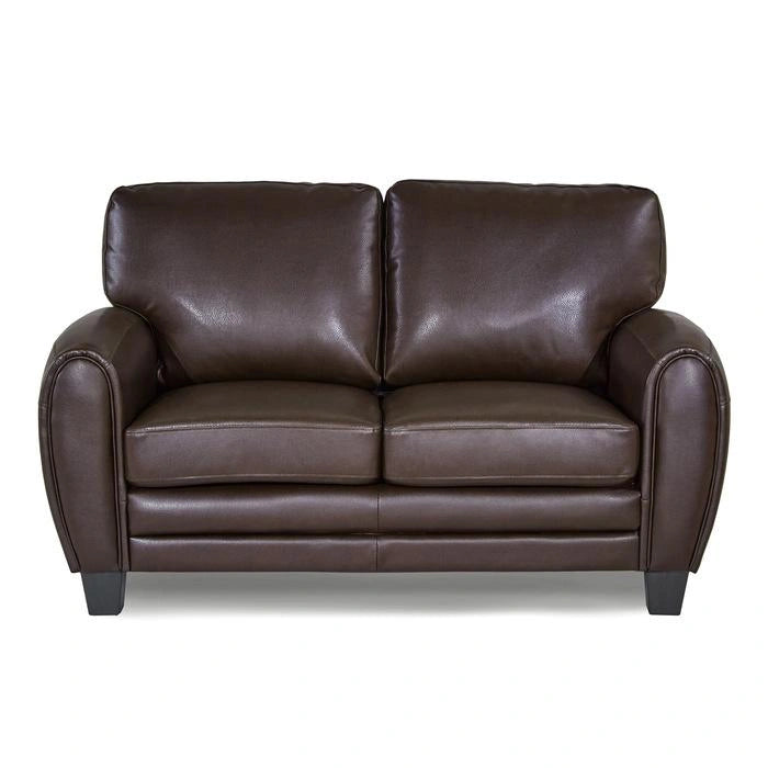 Rubin Loveseat in Dark Brown