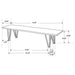 neve-dining-bench