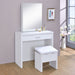 g300290-contemporary-white-vanity-and-upholstered-stool-set