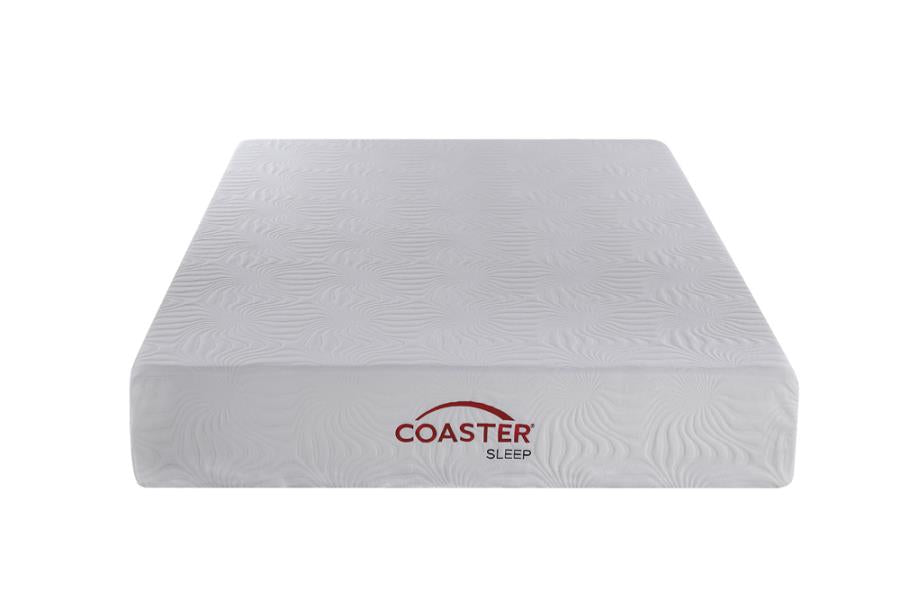 Ian Queen Memory Foam Mattress White 12"